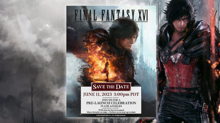 《最终幻想16》发布前庆祝直播将于6月12日举行